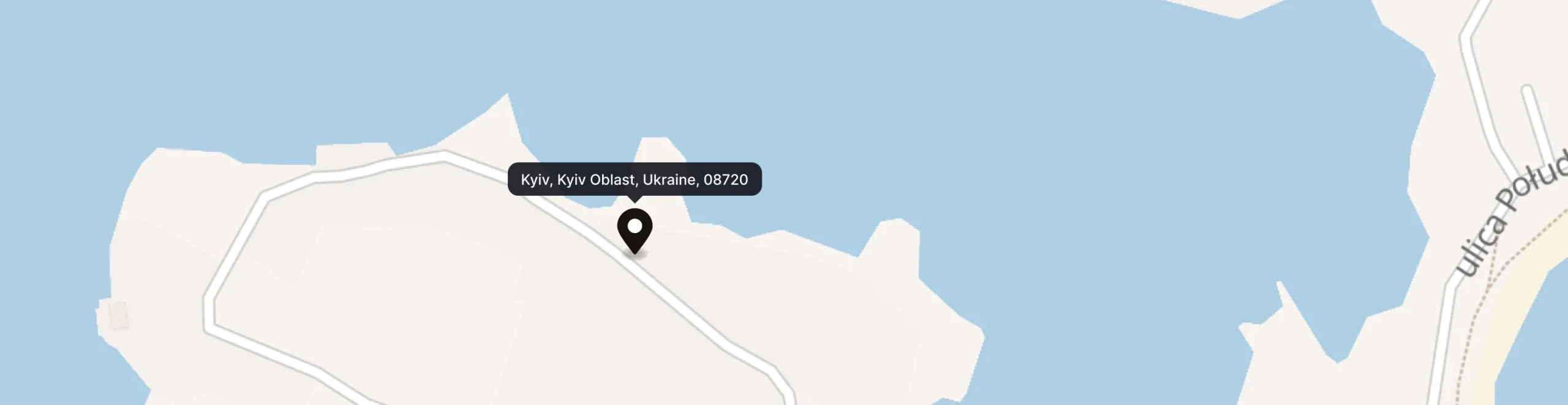Contacts map - Контакти